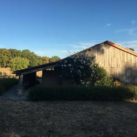 Роскошный шатер Nuit *e* Toilee A La Ferme Du Petit Puyaume Montravers